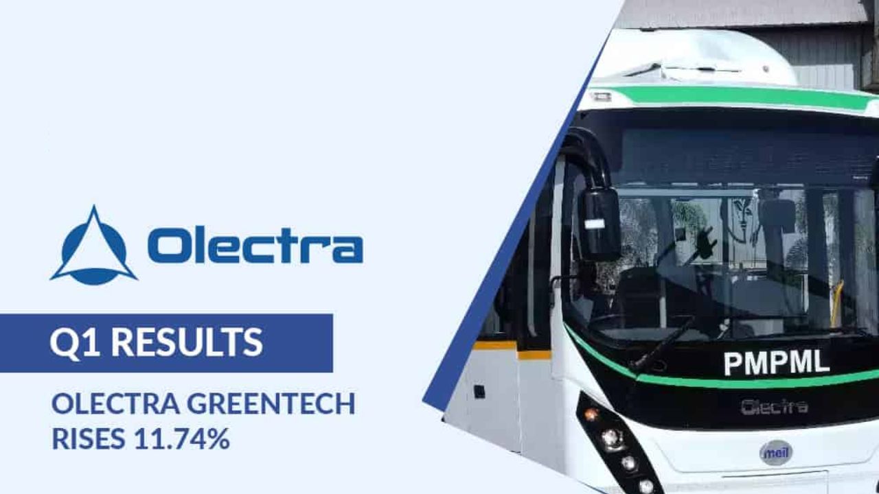 Olectra Greentech Stock Surges 6% After Net Profit Jumps 156% Yoy In Q2